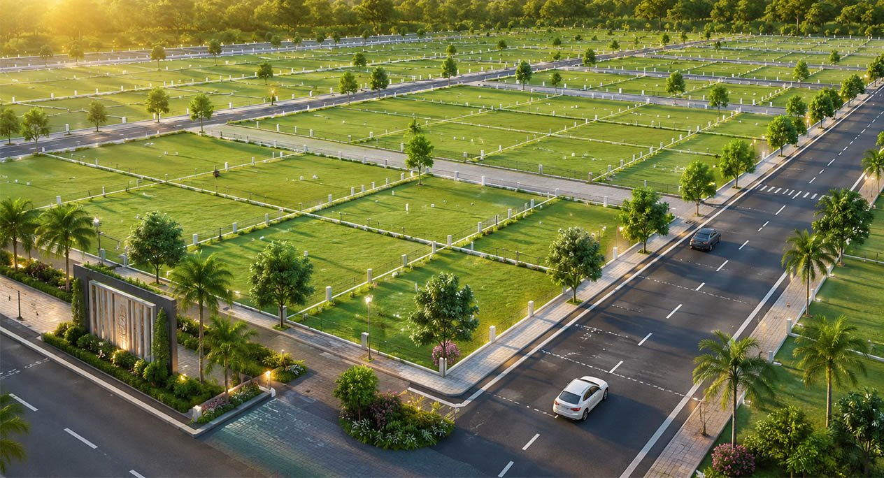 Madhuban Group residential project exterior view – Lucknow